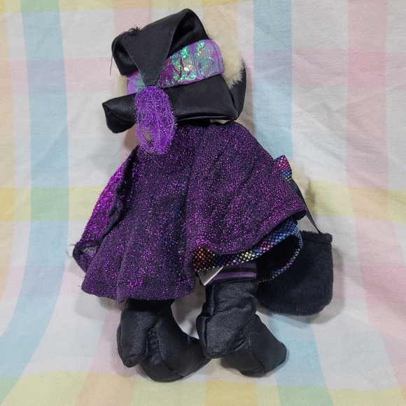 Halloween witch teddy bear in costume plush toy - Picture 6 of 6